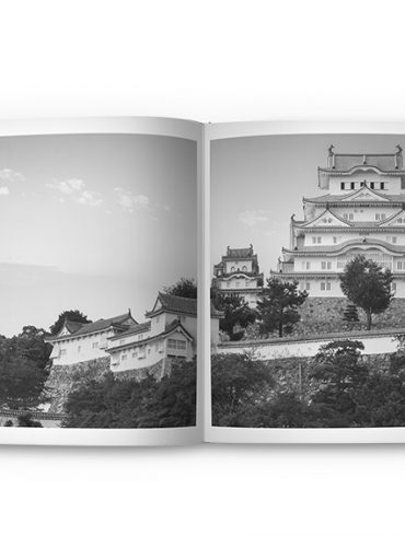 Quadratisches Fotobuch mit Schwarzweissbildern