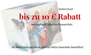 Grafik Weihnachtsrabatt Cubarino
