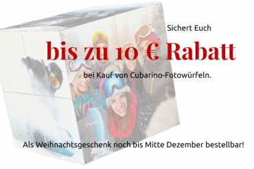 Grafik Weihnachtsrabatt Cubarino