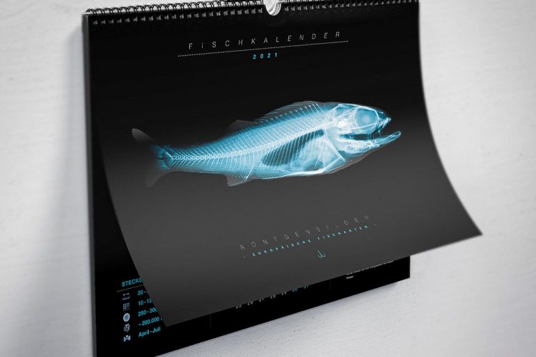 Titelblatt Fischröntgenkalender 2021